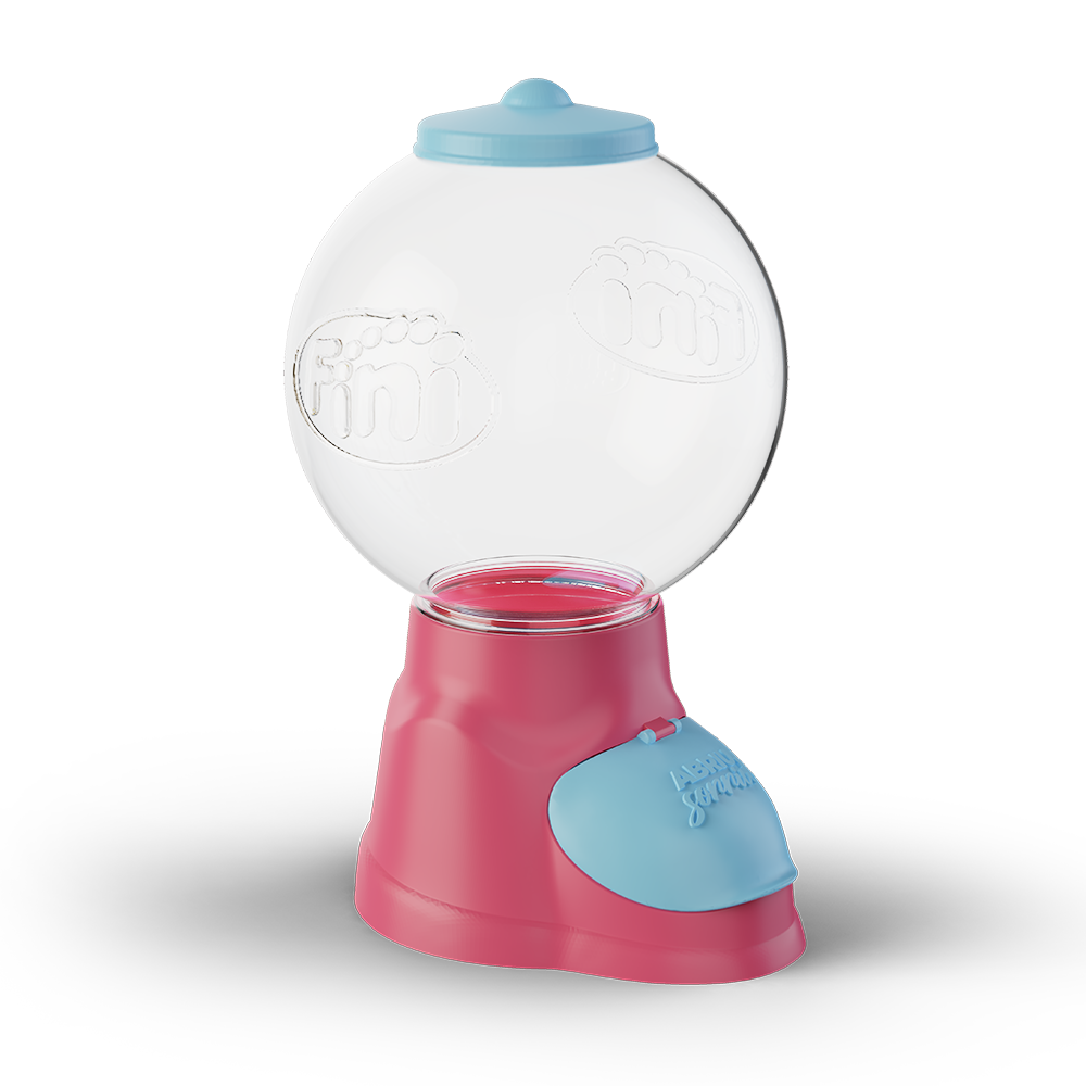 Baleiro Rosa e Azul Fini