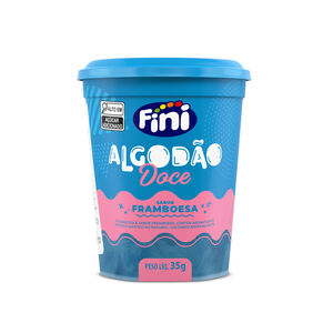 Algod&atilde;o Doce Framboesa 35g - Fini