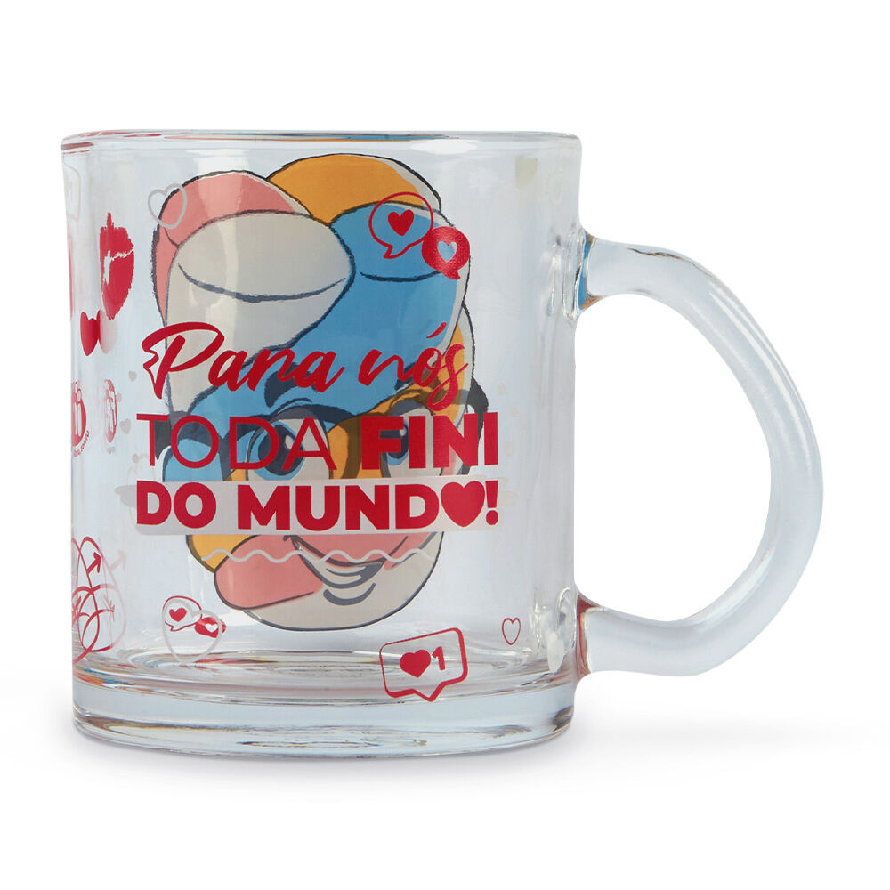 Caneca de vidro Marsh. Fini