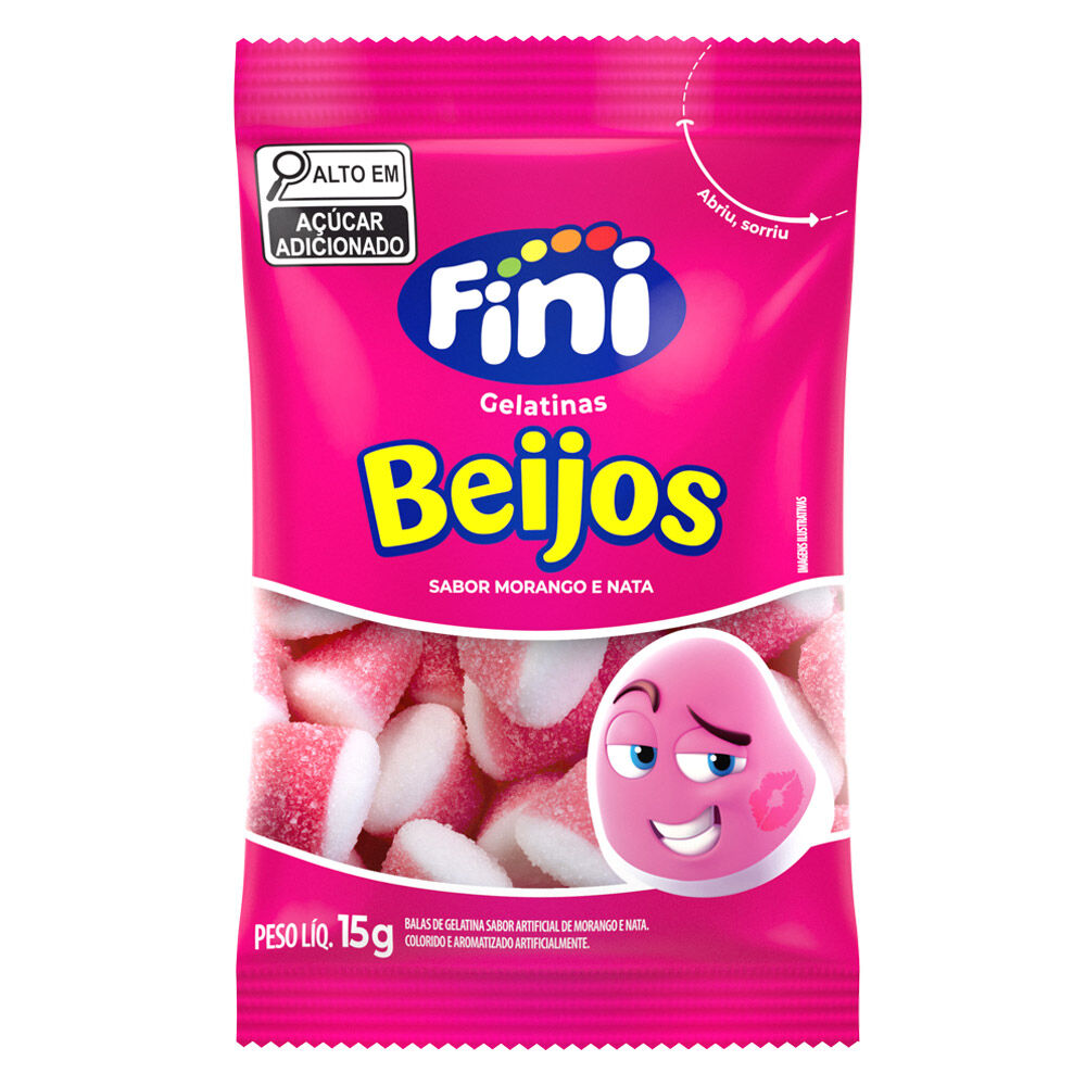 Pacote Fini Mini Beijos 15g
