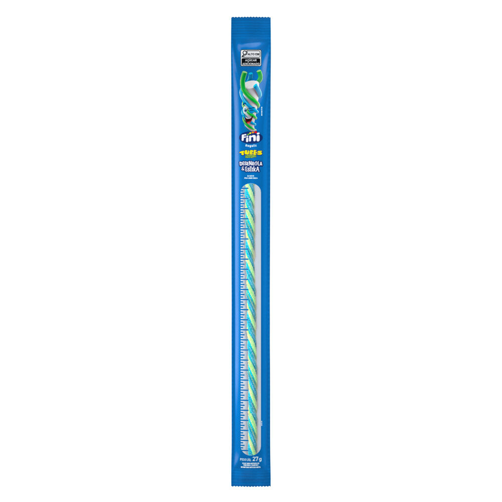 Pacote Fini Tubes Framboesa Azedinha 27g