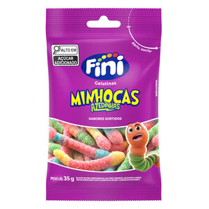Minhocas Azedinhas 35g-Fini