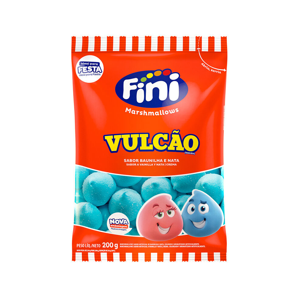 Vulc&atilde;o Azul  200g- Fini