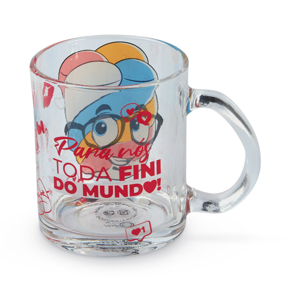 Caneca de vidro Marsh. Fini