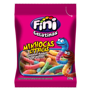 Minhocas Azedinhas 250g - Fini