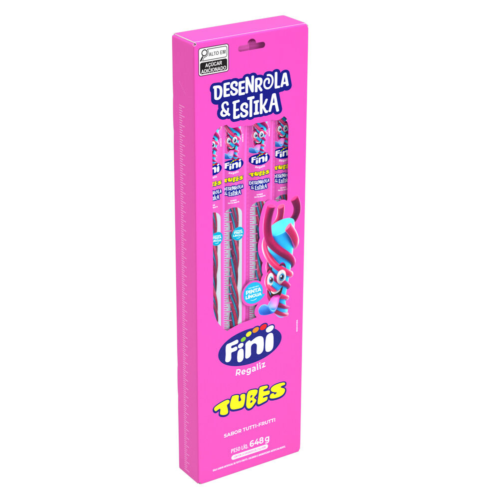Fini Tubes Tutti Frutti Caixa 24 Unidades de 27g