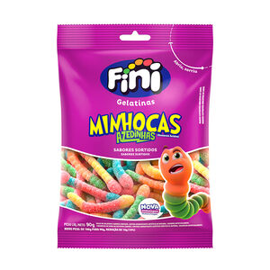 Minhocas Azedinhas 90g - Fini