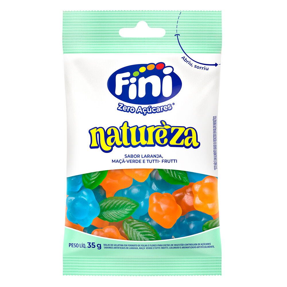 Natureza Zero Acucares 35g - Fini