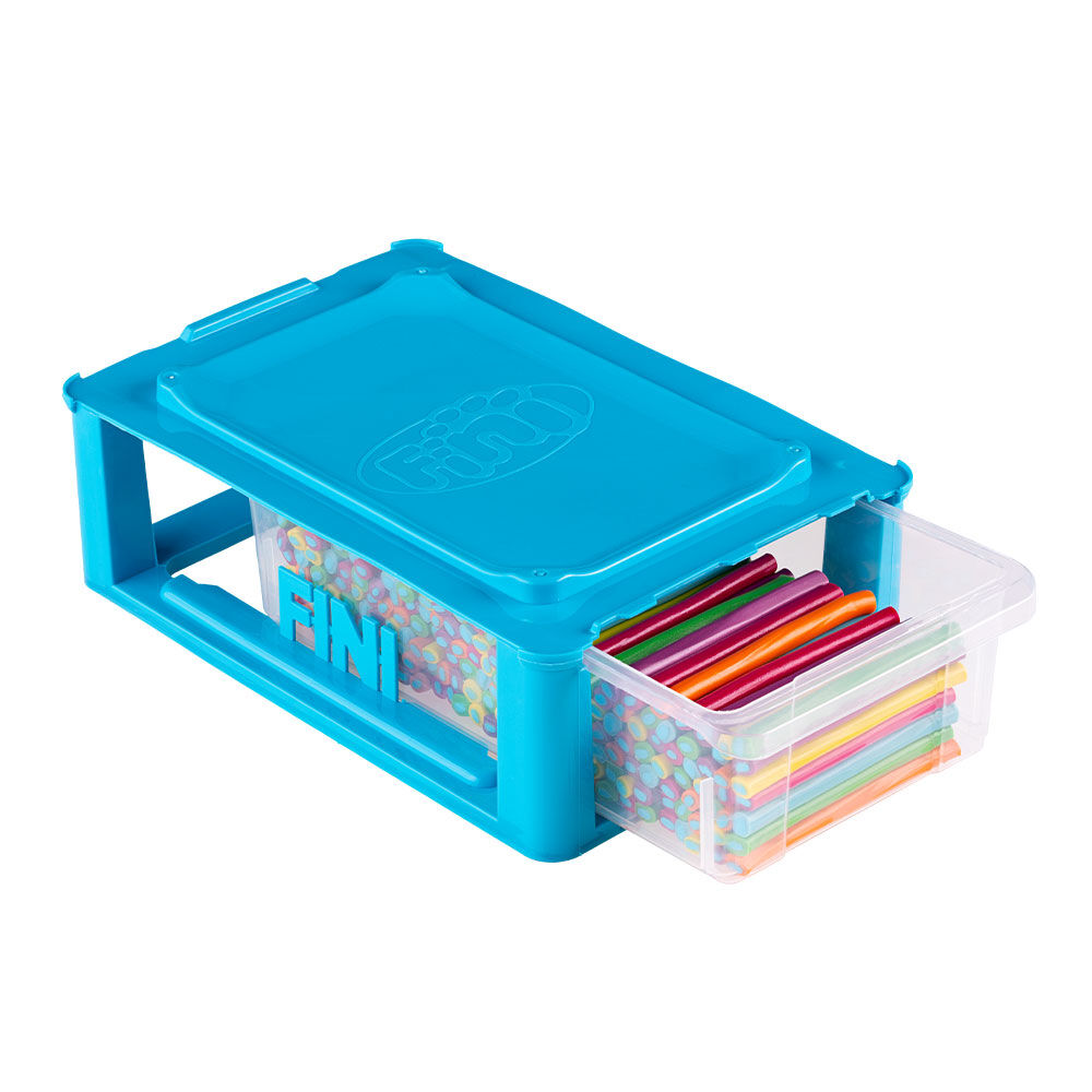 Gaveta Finibox Tubes Arco-&iacute;ris Sabores Sortidos 1kg 