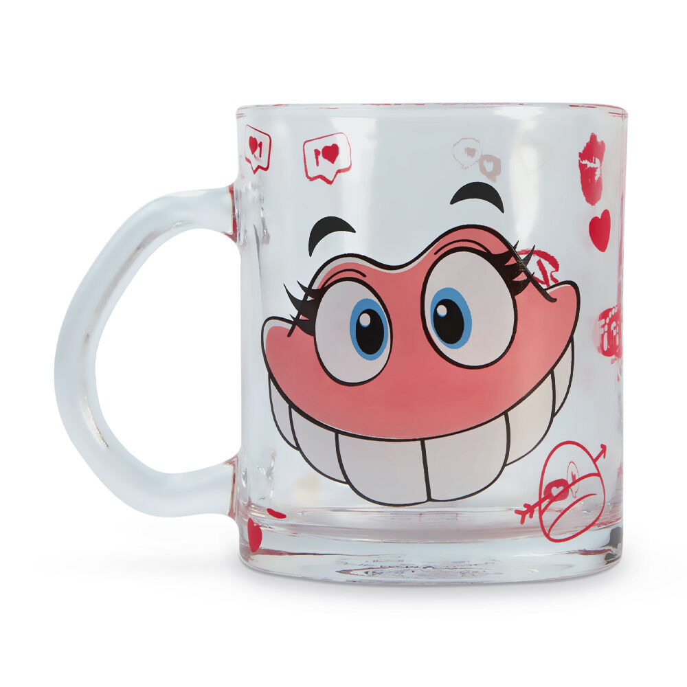 Caneca de vidro Dentadura Fini