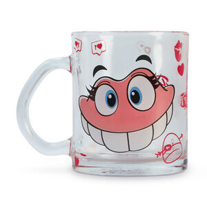 Caneca de vidro Dentadura Fini