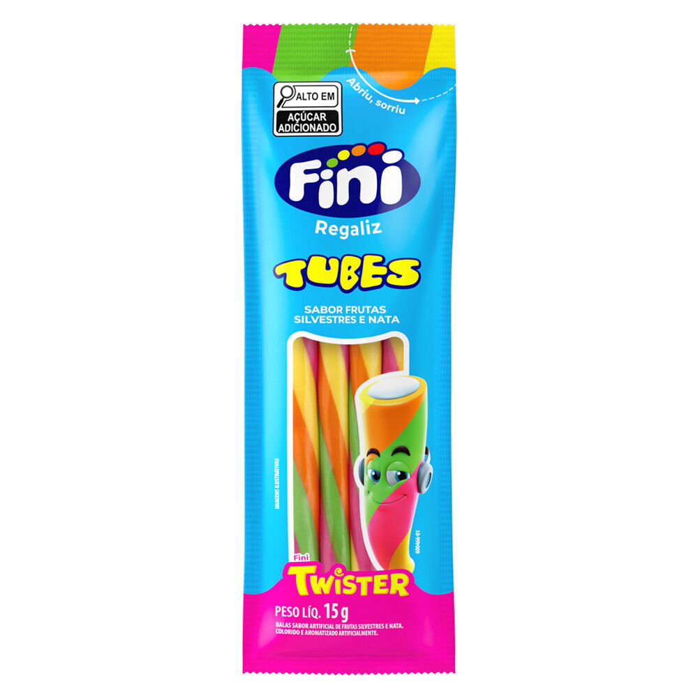 Pacote Fini Tubes Twister 15g 