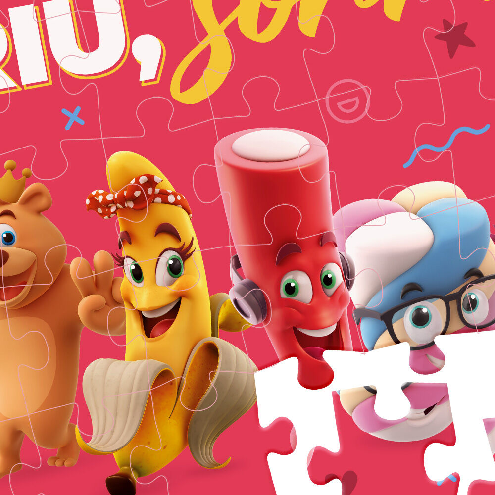 Quebra-cabe&ccedil;a Personagens Fini