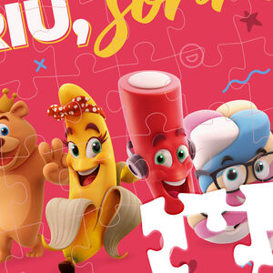 Quebra-cabe&ccedil;a Personagens Fini