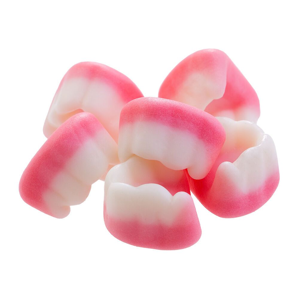 Bala de gelatina Fini Mini Dentaduras 