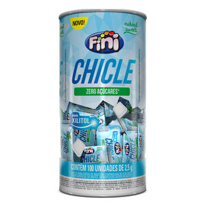 Pote Chicle 0% A&ccedil;&uacute;car 18g - Fini
