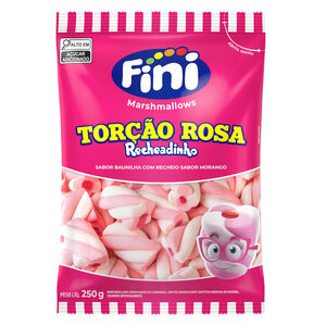 Marsh. Recheadinho Tor&ccedil;&atilde;o Rosa 250g - Fini