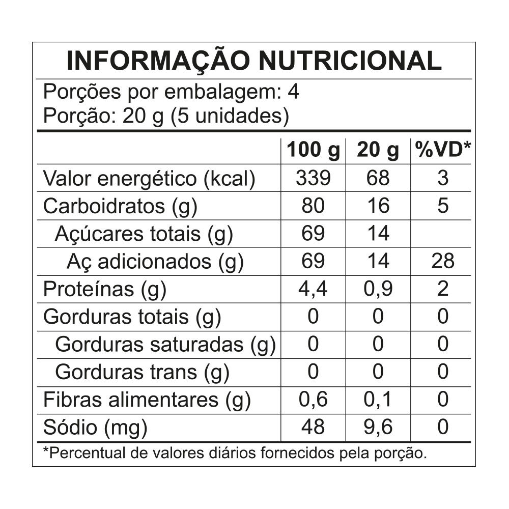 Morango 80g - Fini