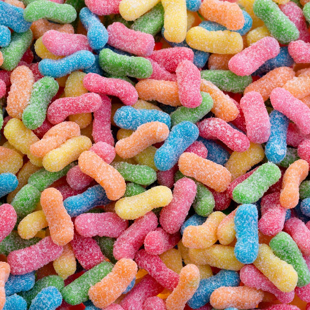 Mini Minhocas Azedinhas com 12x15g cada - Fini