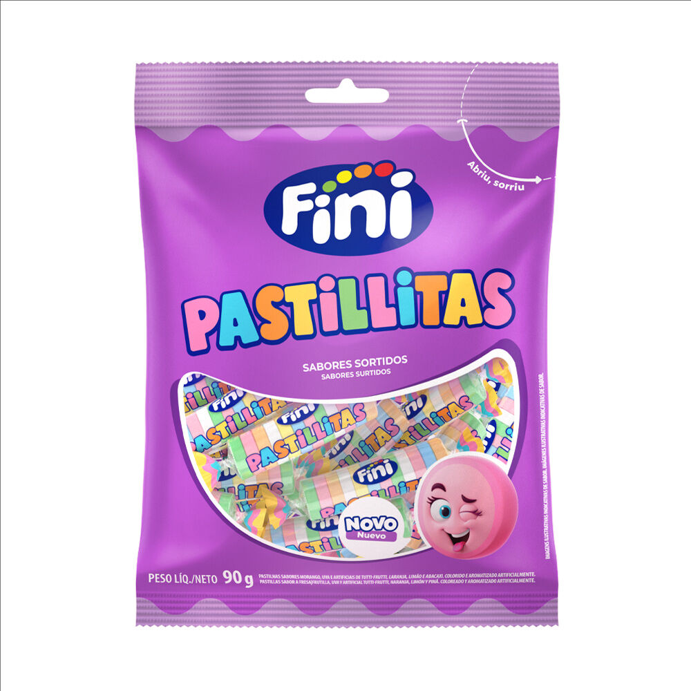 Pastillitas Frutas 90g - Fini